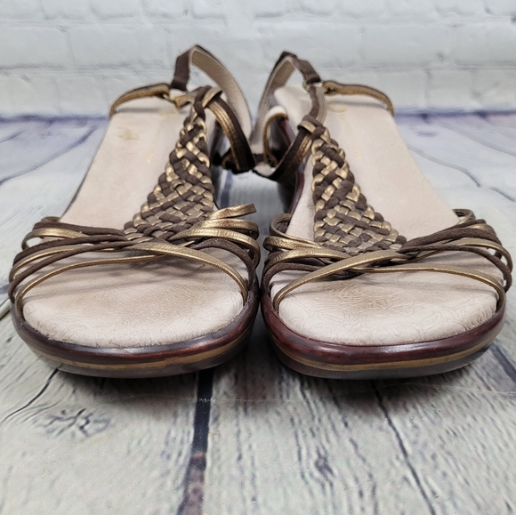 JAMBU | Acapulco Short Wedge Design woven strappy open toe sandals - Picture 6 of 10